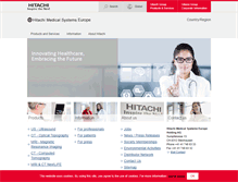 Tablet Screenshot of hitachi-medical-systems.eu
