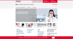 Desktop Screenshot of hitachi-medical-systems.de