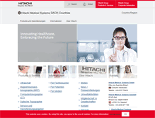 Tablet Screenshot of hitachi-medical-systems.de